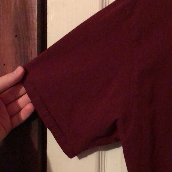 North Carolina Central University Eagles Maroon T-Shirt Mens Medium M Durham NC - Picture 13 of 14